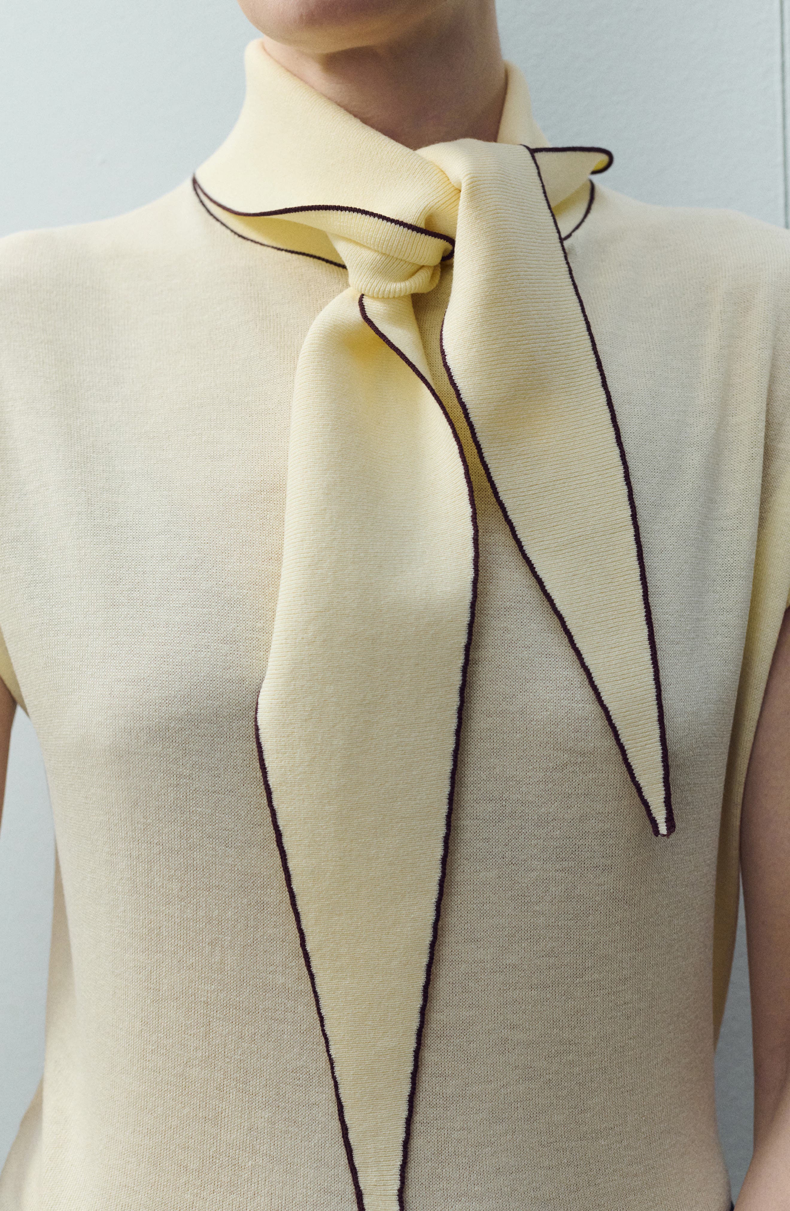 Bert Tie Neck Top - image 4
