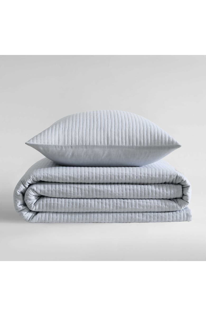 Calvin Klein Mini Channel Stitch Queen Quilt & Shams Set, Alternate, color,