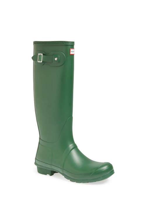 Hunter Original Tall Rain Boot In Green