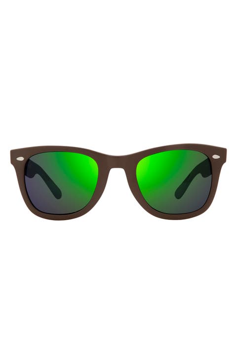 Forge 50mm Polarized Square Sunglasses