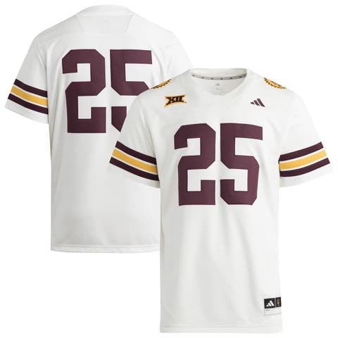 Men's adidas #25 White Arizona State Sun Devils Premier Strategy Jersey