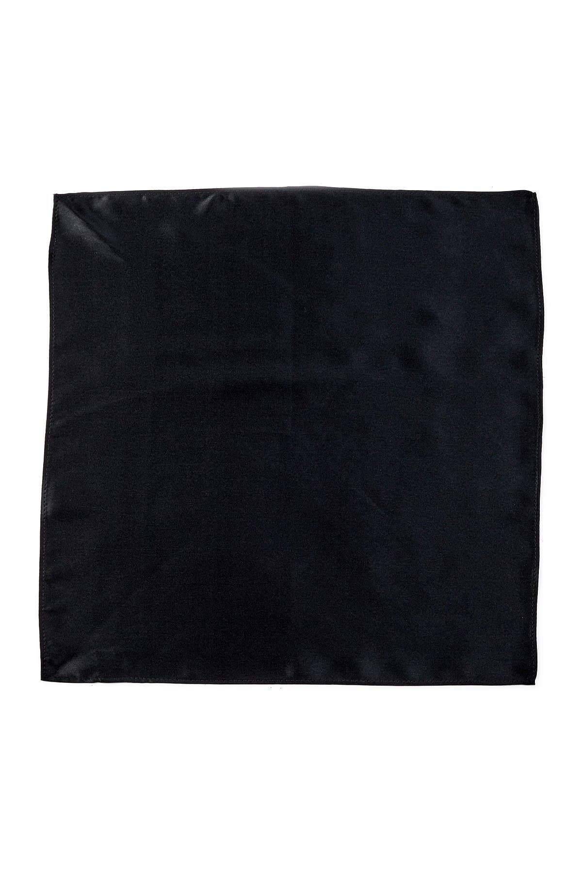 NORDSTROM RACK Solid Silk Blend Pocket Square