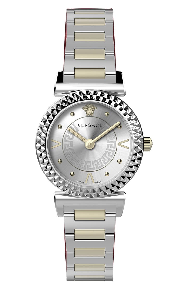 Versace Mini Vanity Bracelet Watch, 27mm, Main, color, 