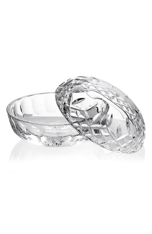 Waterford Lismore Covered Box In Crystal