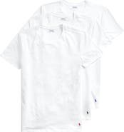 Polo Ralph Lauren 3-Pack Slim Fit Crewneck T-Shirt