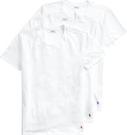Polo Ralph Lauren 3-Pack Slim Fit Crewneck T-Shirt