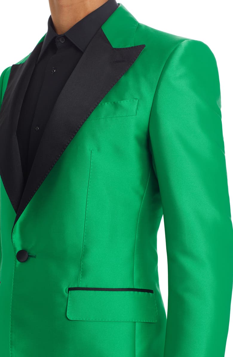Dolce&Gabbana Mikado Notch Lapel Tuxedo, Alternate, color, 