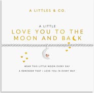 A Littles & Co A Little 'Love You To The Moon & Back' Bracelet