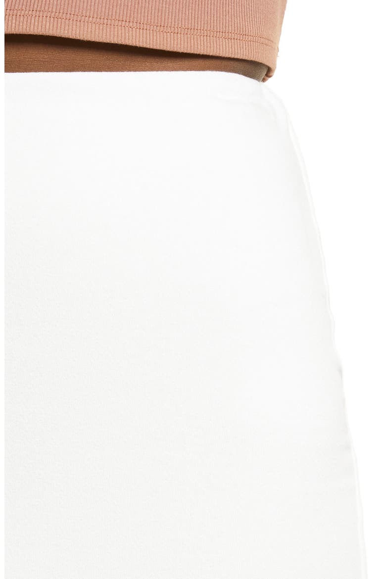 Hourglass Miniskirt, Alternate, color, OFF WHITE
