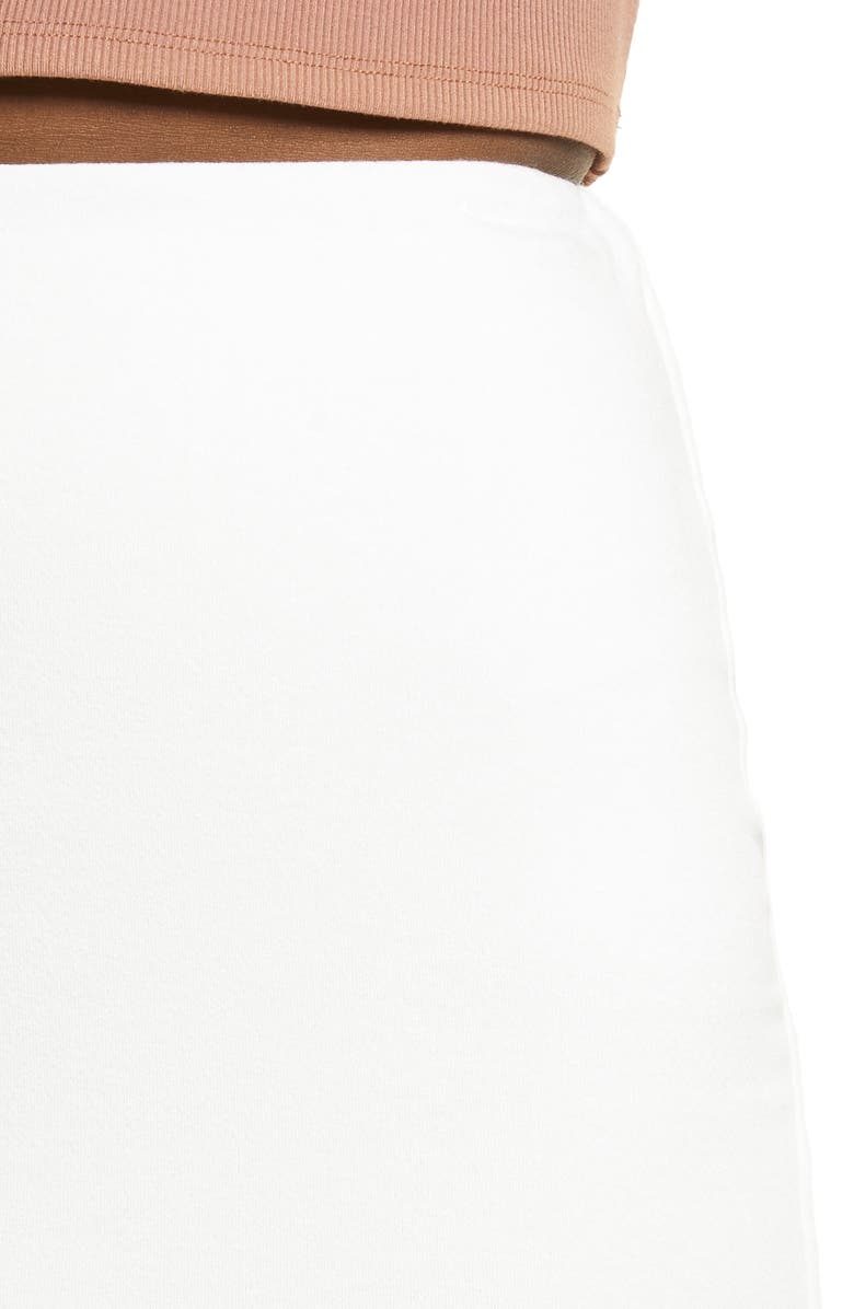 Naked Wardrobe Hourglass Miniskirt, Alternate, color, Off White