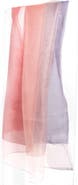 SAACHI Ombrè Shimmer Silk Scarf