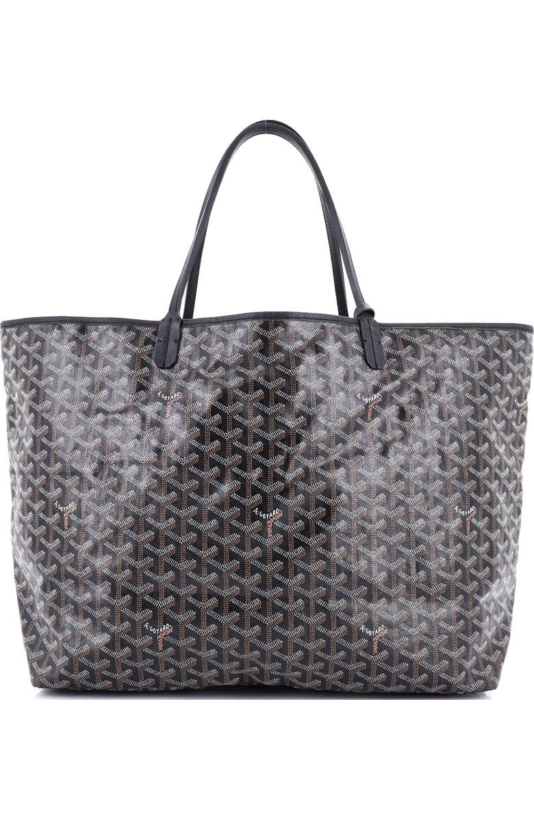Pre-Owned Goyard Saint Louis Tote Coated Canvas GM, Main, color,