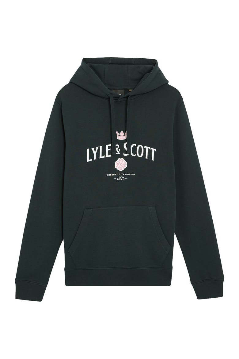 Cheers To Tradition Graphic Hoodie, Alternate, color, Dark Navy