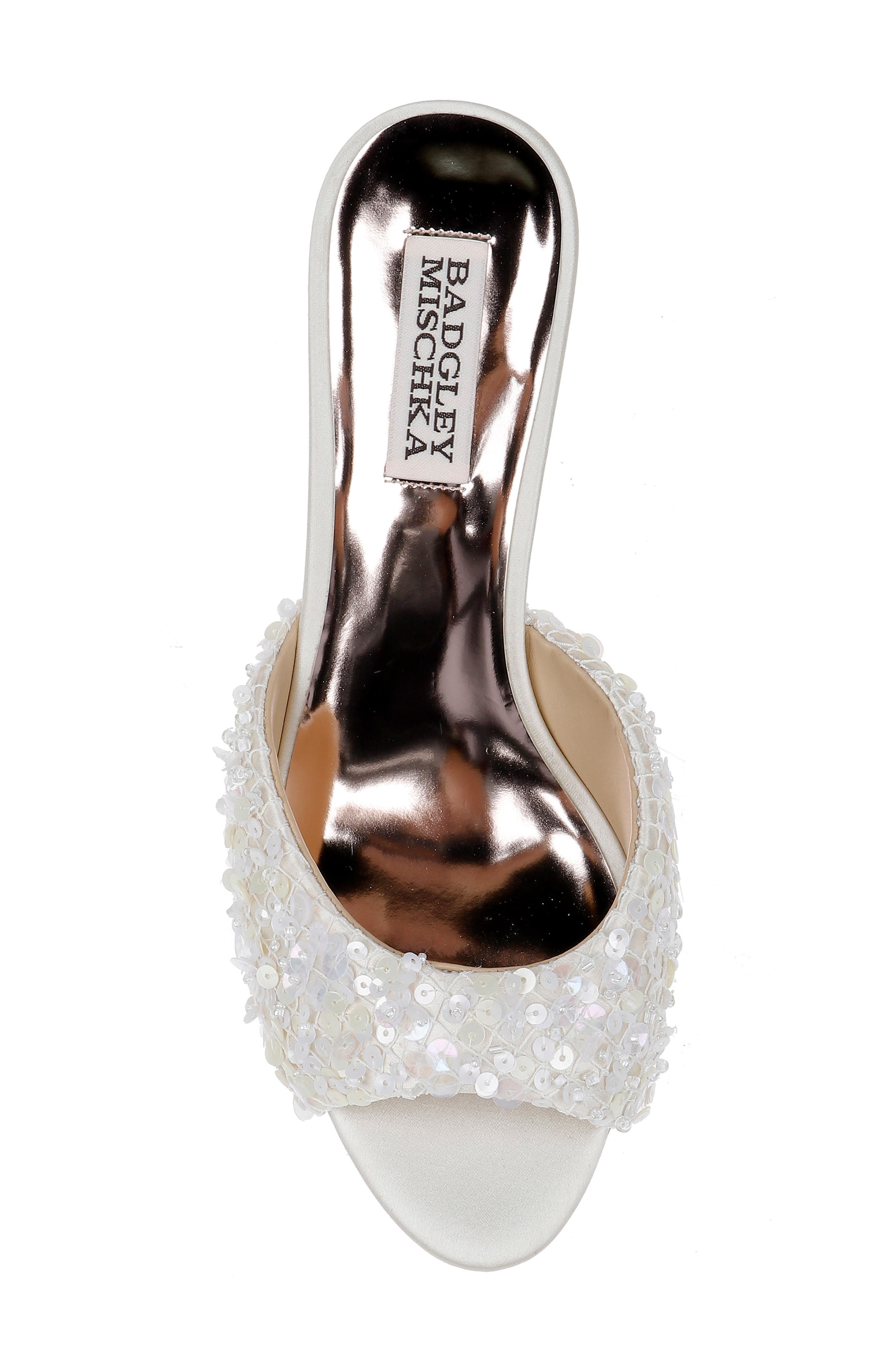 Badgley Mischka Collection Candie Slide Sandal, Alternate, color, 