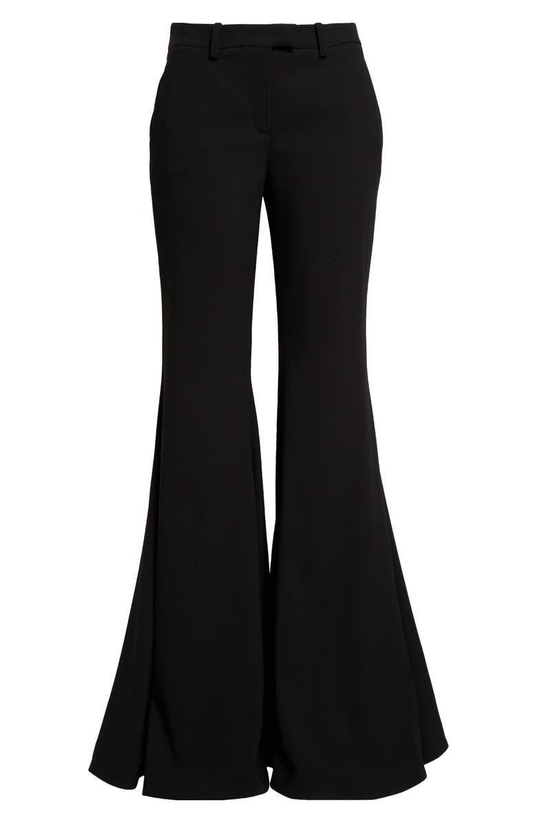 Michael Kors Collection Joplin Virgin Wool Bell Bottom Pants, Alternate, color, 
