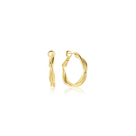Lainey Twisted Hoops