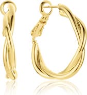 Set & Stones Lainey Twisted Hoops