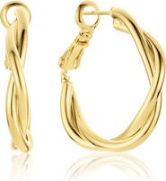 Set & Stones Lainey Twisted Hoops