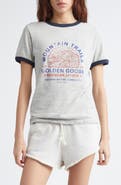 Golden Goose Journey Graphic Ringer T-Shirt