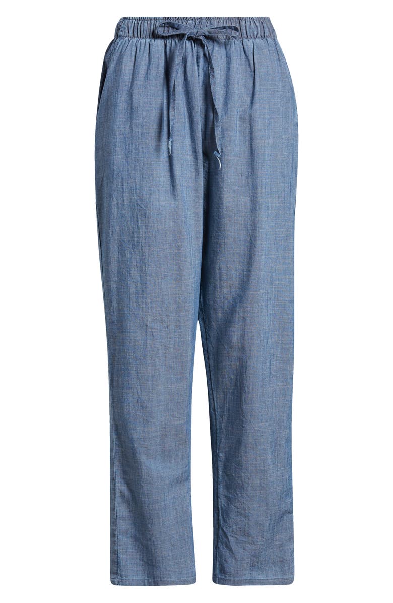 Caslon<sup>®</sup> Drawstring Chambray Pants, Alternate, color,