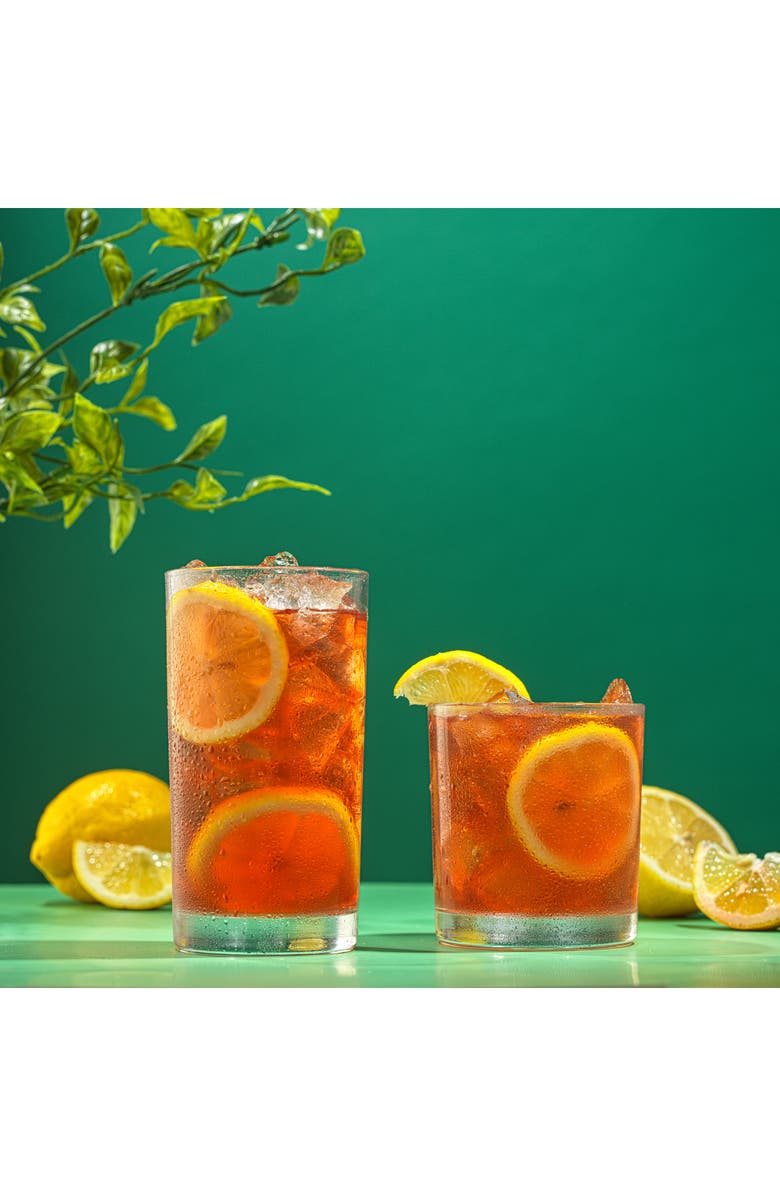 JoyJolt Alain Set of 8 DOF & Highball Glasses, Alternate, color, Clear