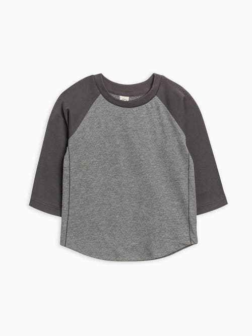 Colored Organics Organic Cotton Louie Baseball Tee In Neutral