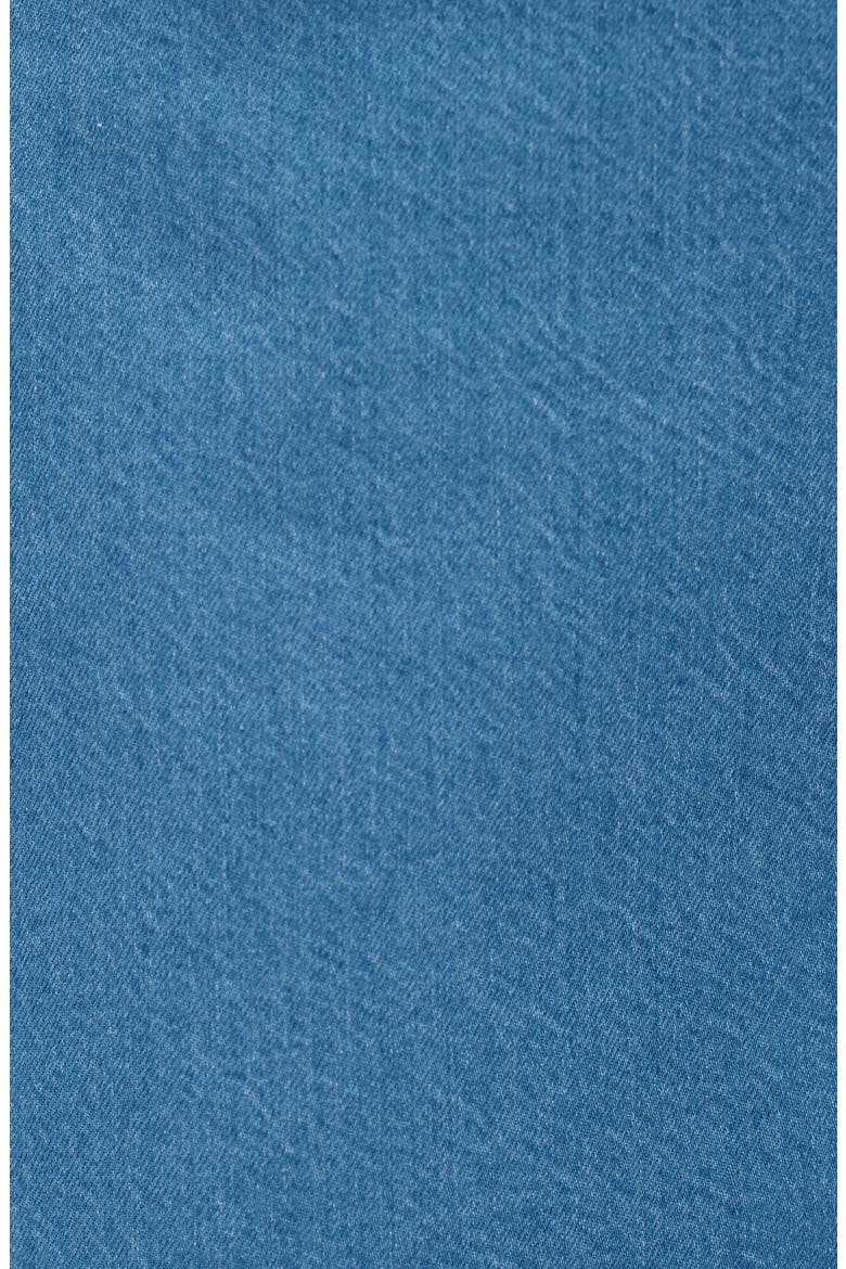 Denim Miniskirt, Alternate, color, MEDIUM BLUE