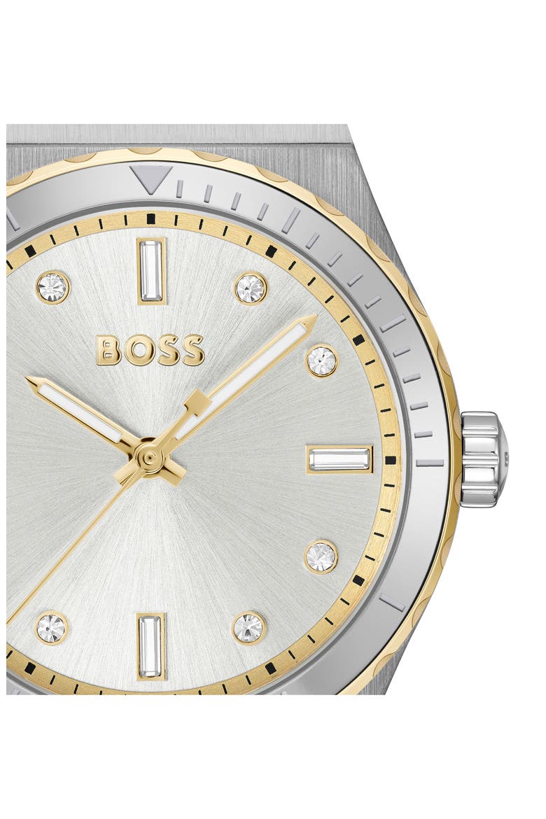 Candor Bracelet Watch, 32mm, Alternate, color, SILVER WHITE