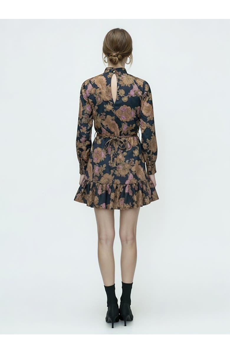 West Of Elaine Mini Dress, Alternate, color, Multi