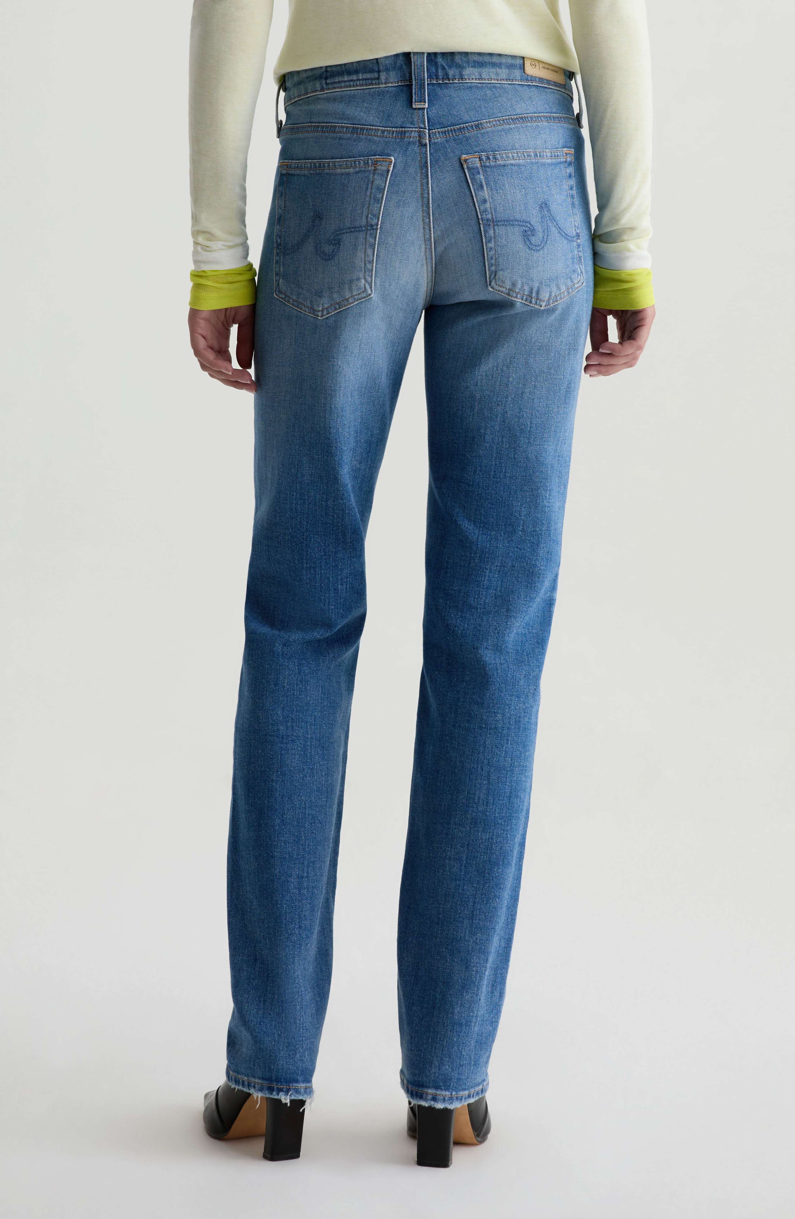 Sandra Low Rise Slim Straight Leg Jeans - image 4