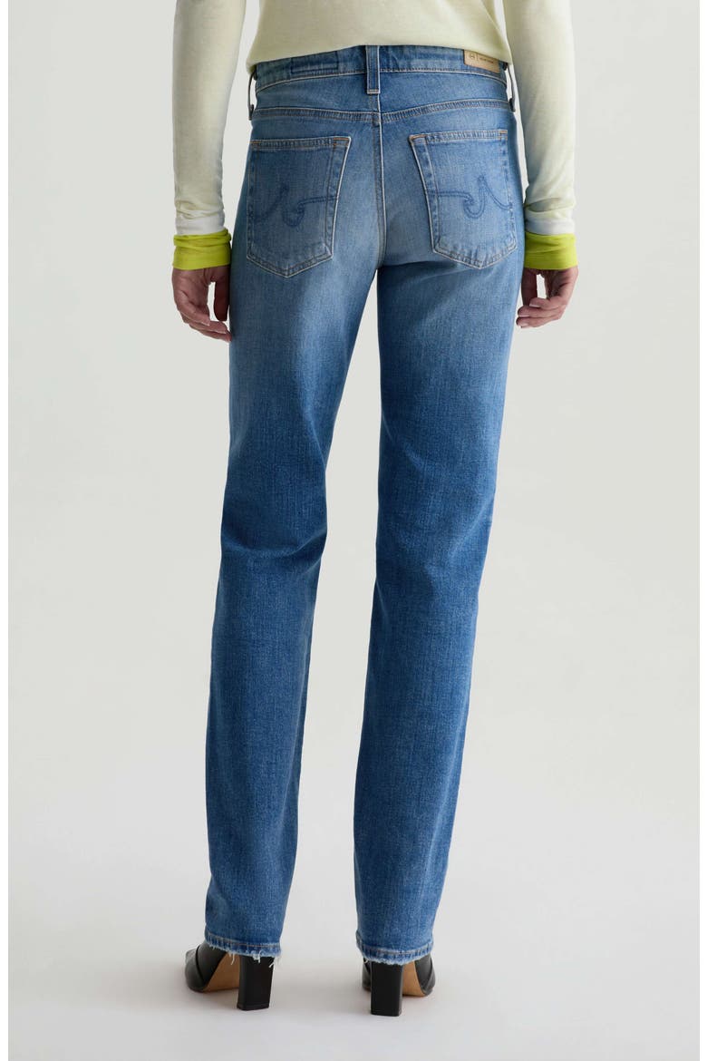 Sandra Low Rise Slim Straight Leg Jeans, Alternate, color, 15 YEARS REGAL