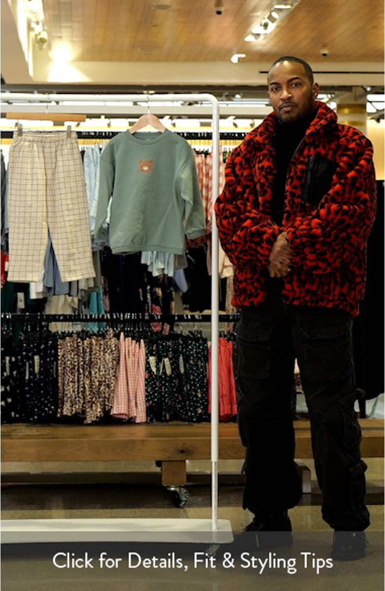 Kids
 Bear Graphic Sweatshirt 
Check Sweatpants Set, sales video thumbnail