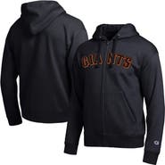 Champion Men's Champion San Francisco Giants Black All-Star Wordmark Full-Zip Hoodie