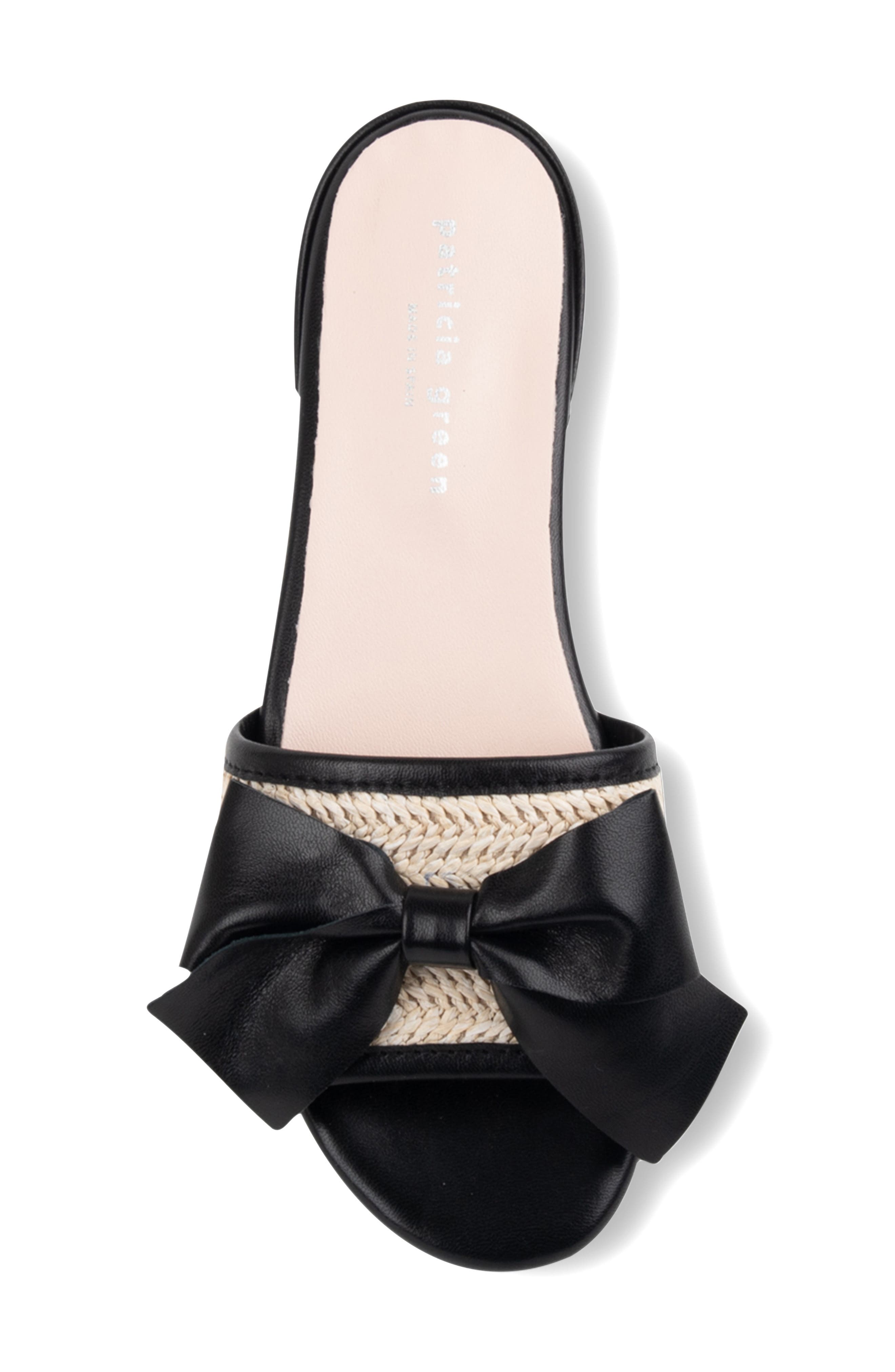 patricia green St. Tropez Slide Sandal, Alternate, color, Black