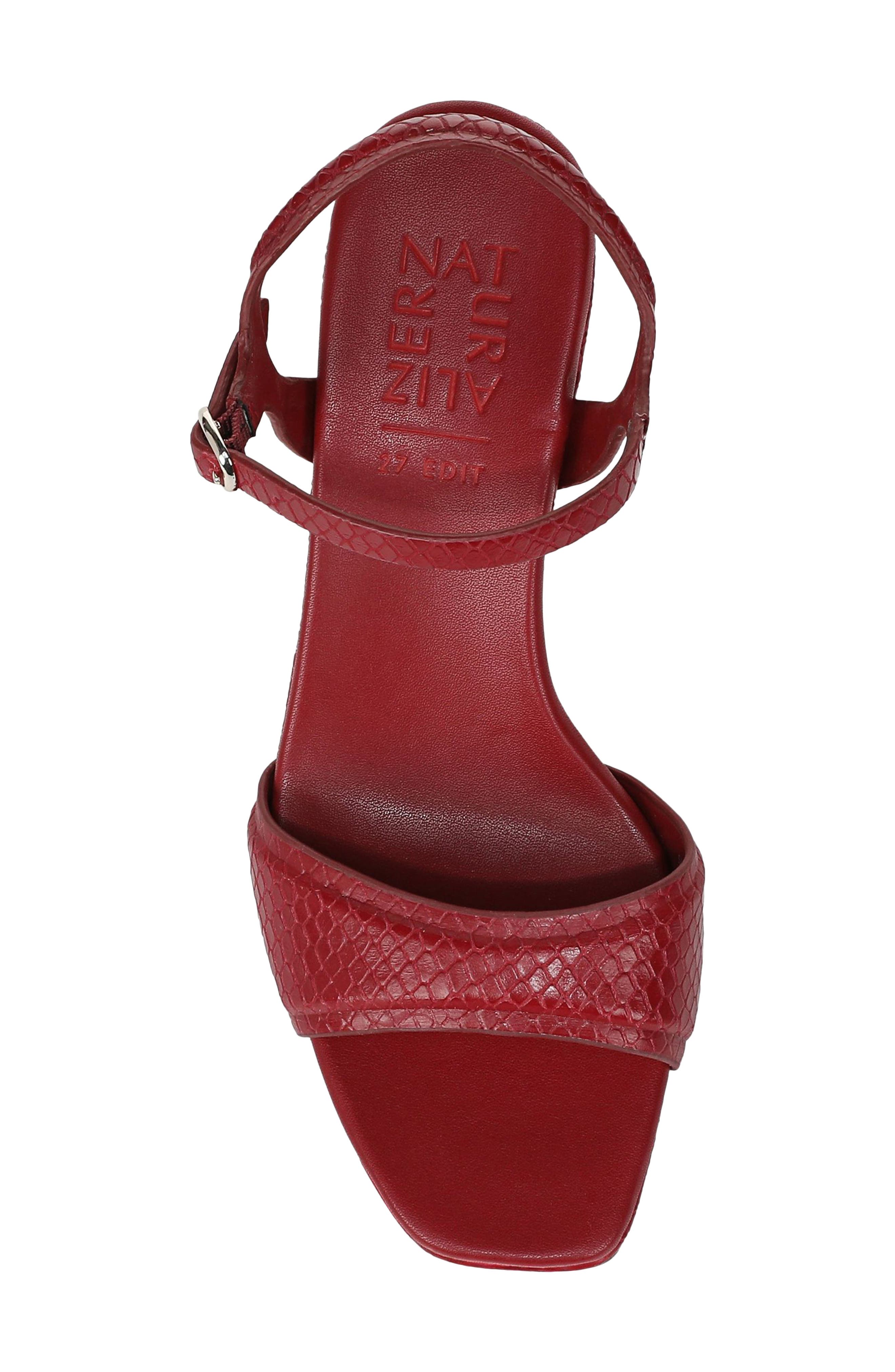 Grace Ankle Strap Sandal, Alternate, color, HEARTS FLAME