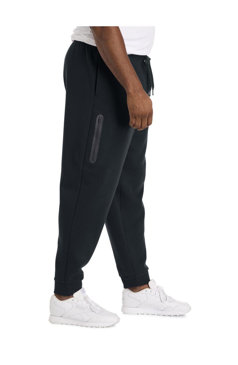 Reebok Big & Tall Performance Tech Fleece Joggers, Alternate, color, Black