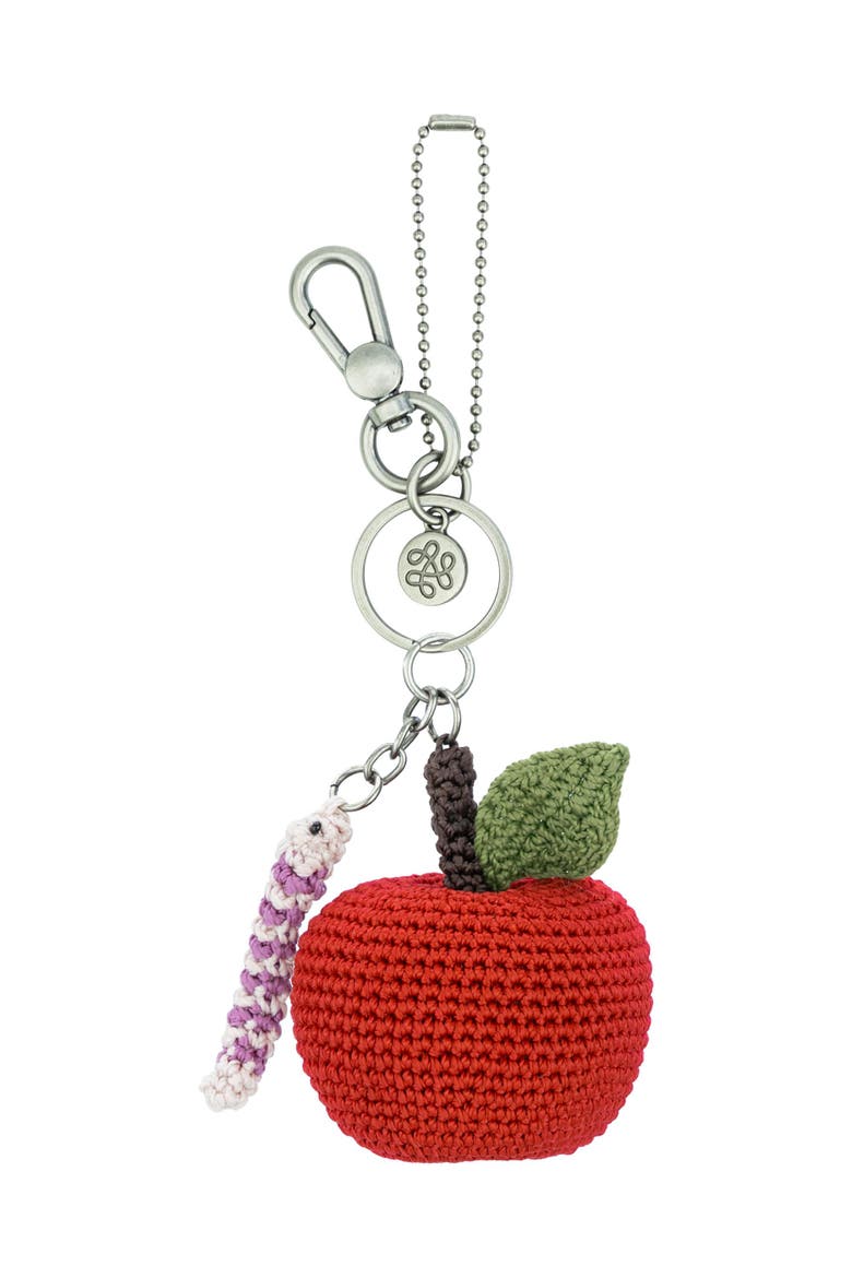 Yarnicharmz Hand Crochet Dangle - Food, Alternate, color, Apple