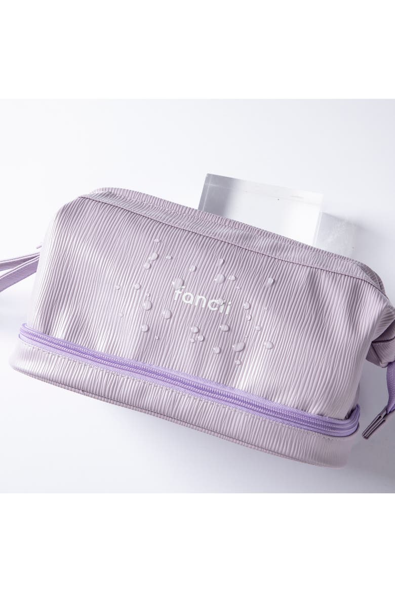 Macy Makeup Bag, Alternate, color, Purple