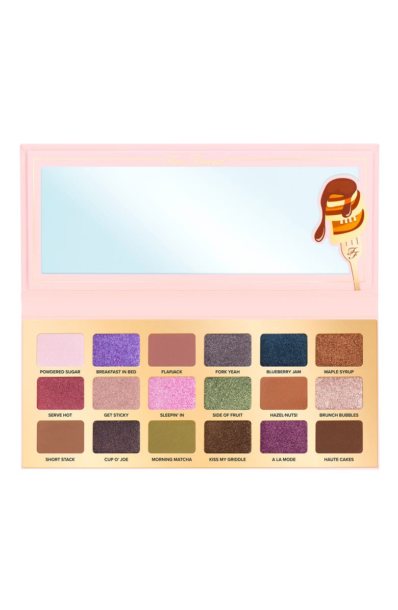Too Faced Maple Syrup Pancakes Eyeshadow Palette, Main, color,
