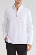 G/FORE Waffle Knit Quarter Zip Pullover