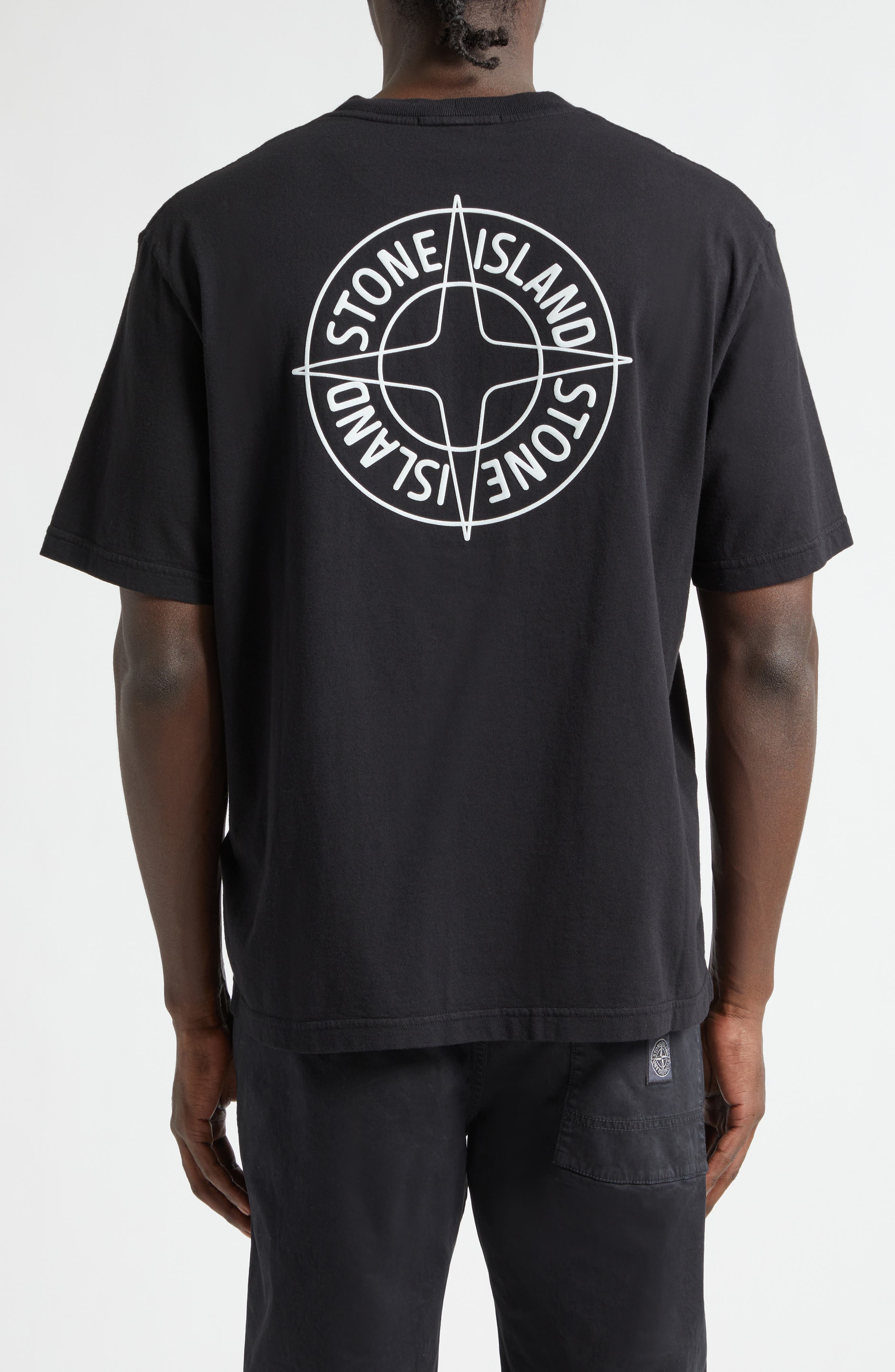 Outline Compass Logo Organic Cotton Graphic T-Shirt (Men) | Nordstrom