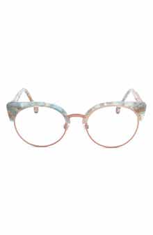 SUPER by RETROSUPERFUTURE® Numero 30 Nero 50mm Round Optical Glasses