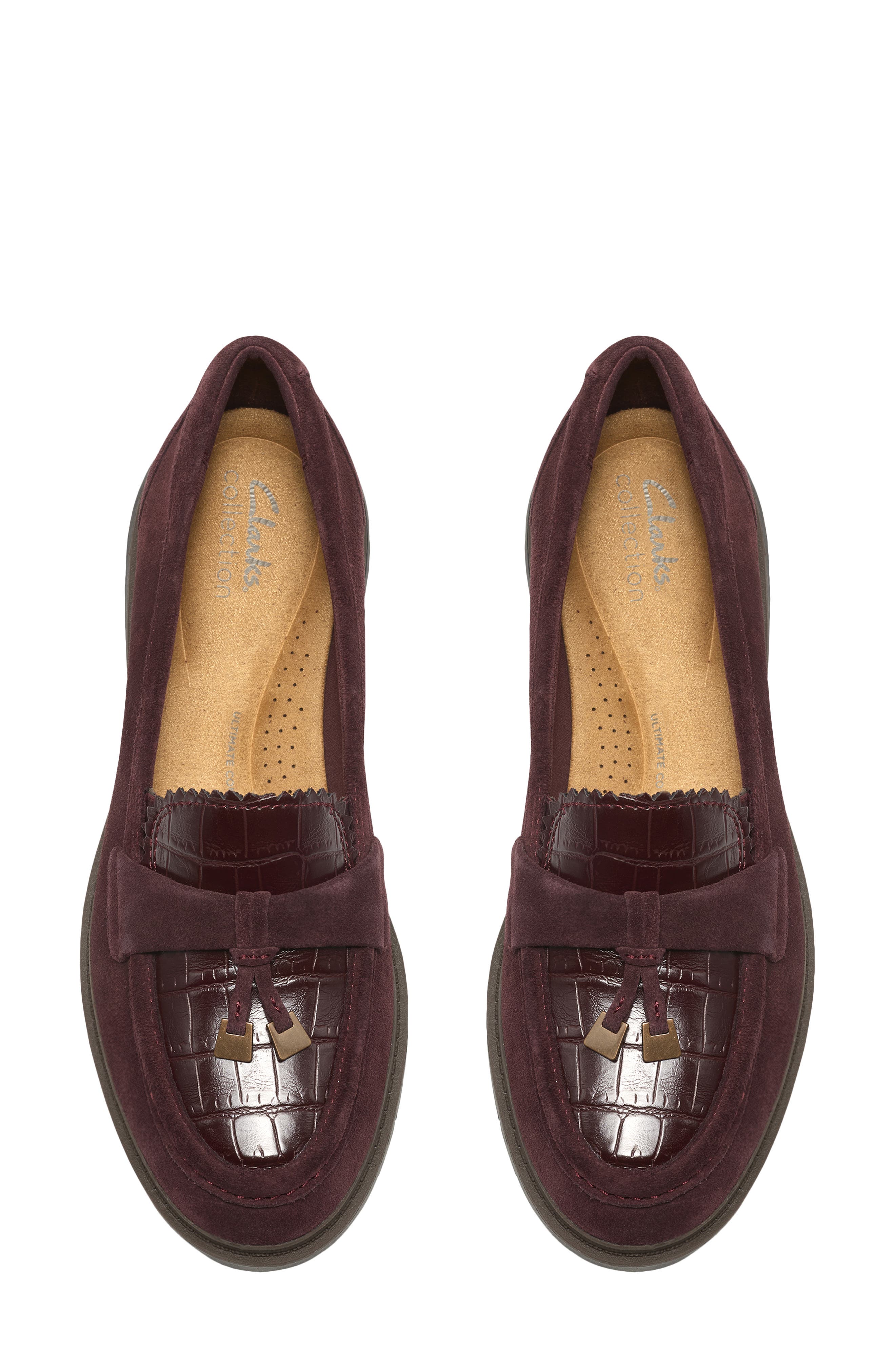 Westlynn Bella Loafer, Alternate, color, BURGUNDY SUEDE