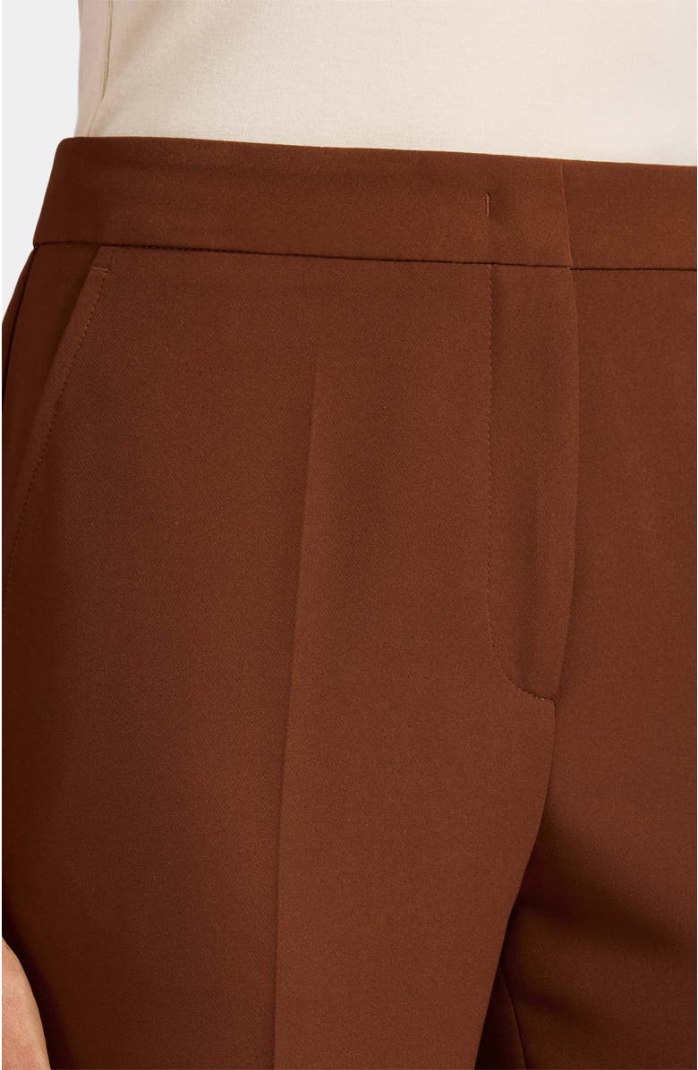 Santorelli Prima Straight Leg Pants in Soft Stretch Crepe, Alternate, color,
