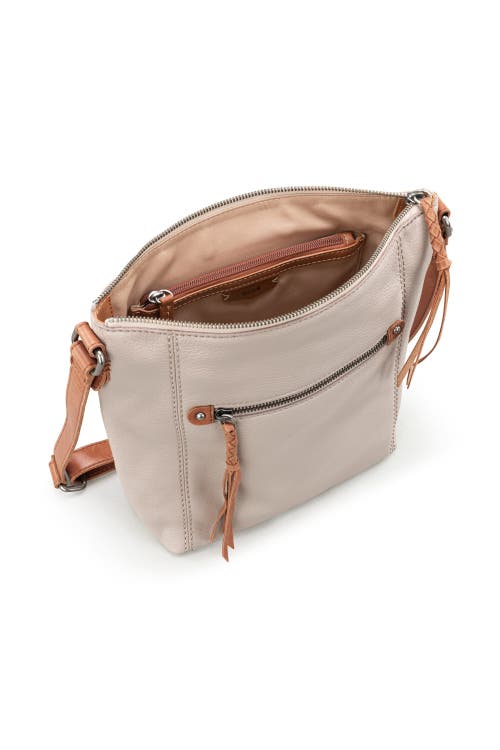 The Sak Ashland Leather Crossbody Bag In Sand
