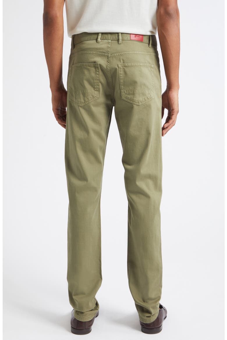 Chiaja Cotton and Cashmere Blend Pants, Alternate, color, OPEN GREEN