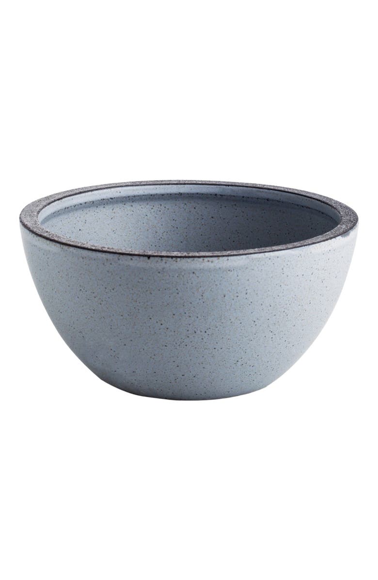 Stone Lain Tina Stoneware 4-Piece Bowl Set, Main, color, Blue And Gray