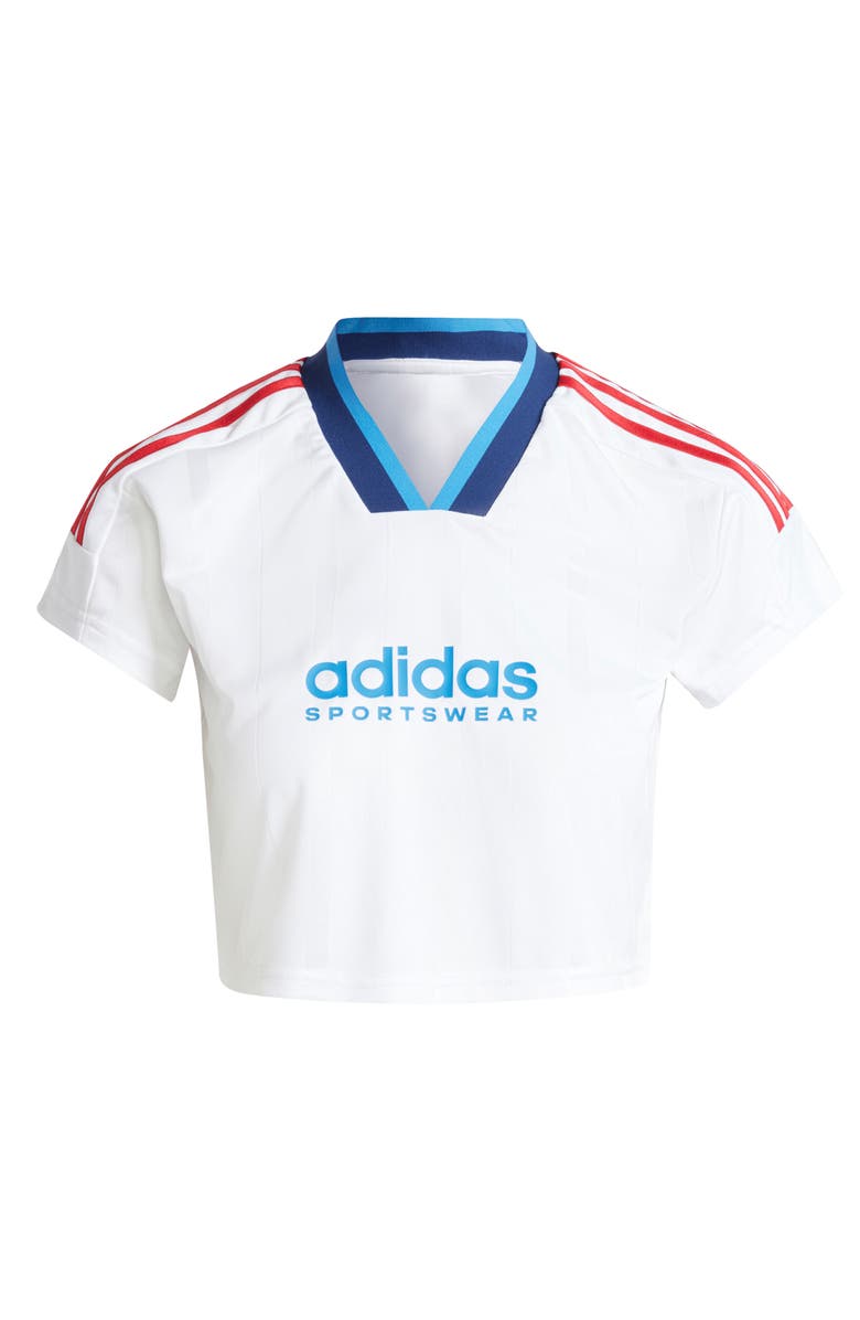 adidas Tiro 3-Stripes Crop T-Shirt, Alternate, color, 