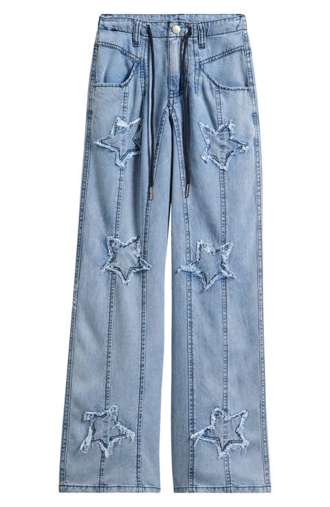 Kids' Star Patch Jeans