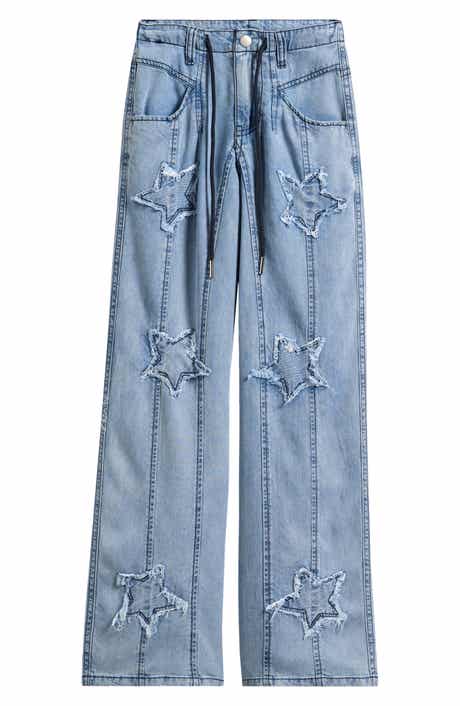 Kids' Star Patch Jeans